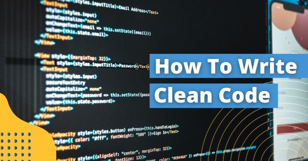 How to write clean code in Javascript